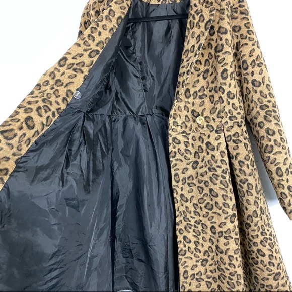 Cashmere & Strawberry Leopard Spot Coat - Large - Picture 9 of 11